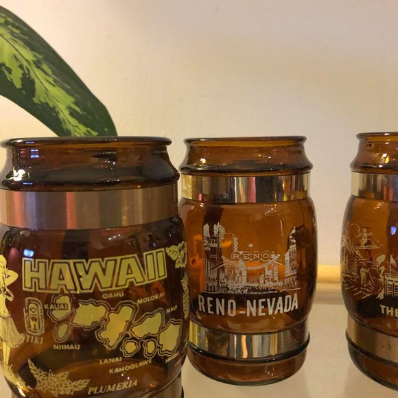 Vintage Glass souvenir mugs - Picture 8 of 8